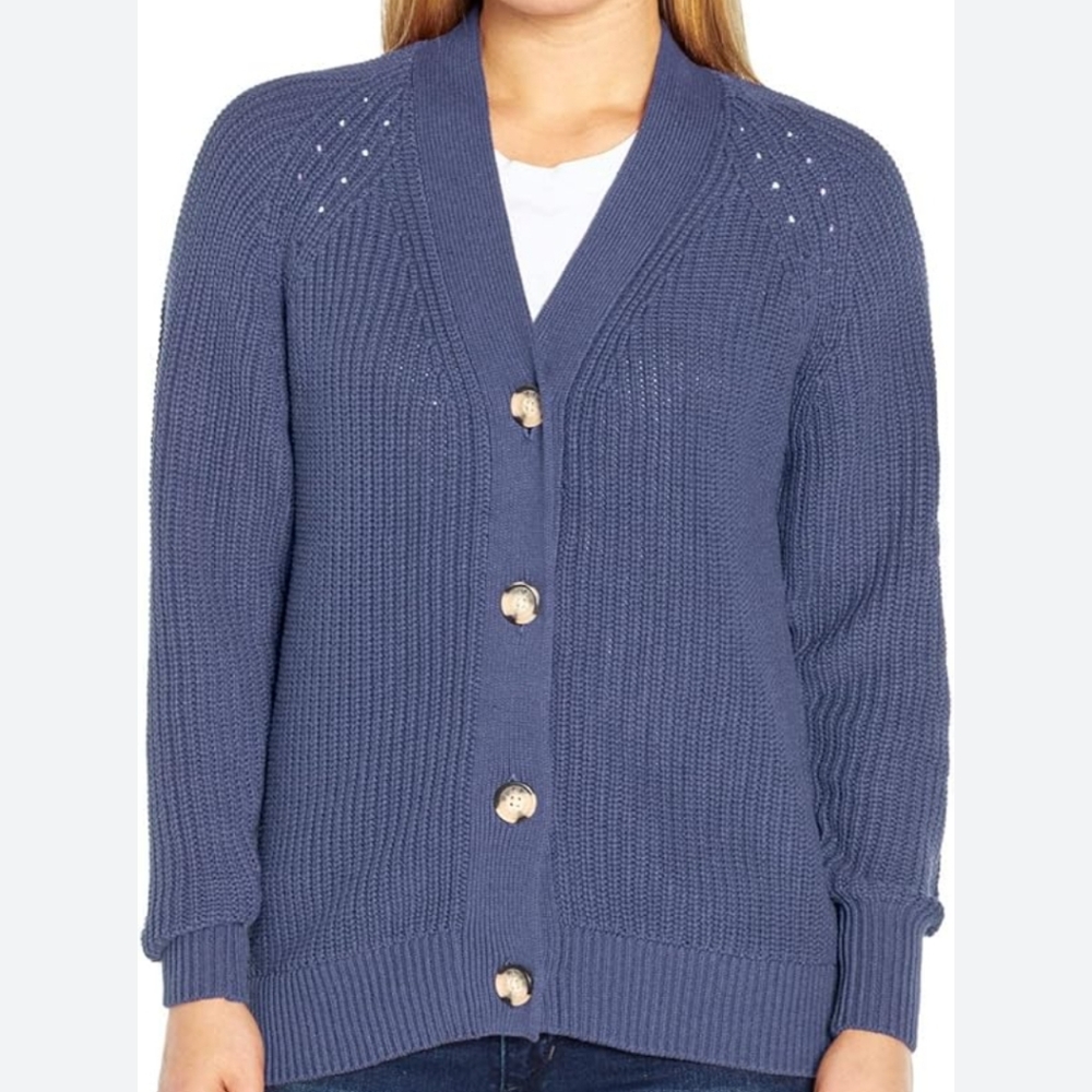 NWOT GAP Blue XXL Cardigan